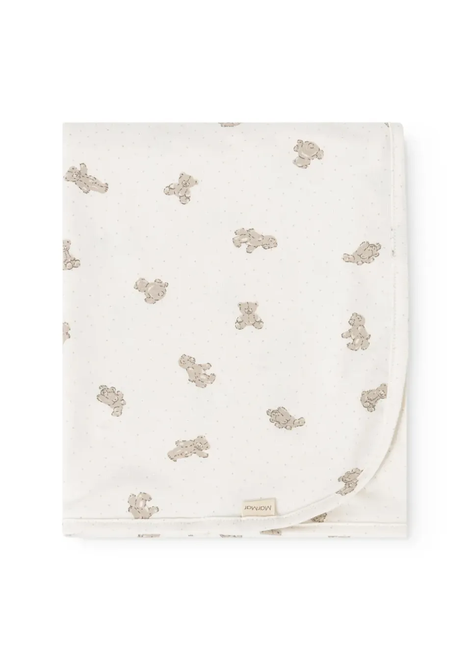 MarMar Copenhagen Alida Tæppe Teddybears 80x80 modal