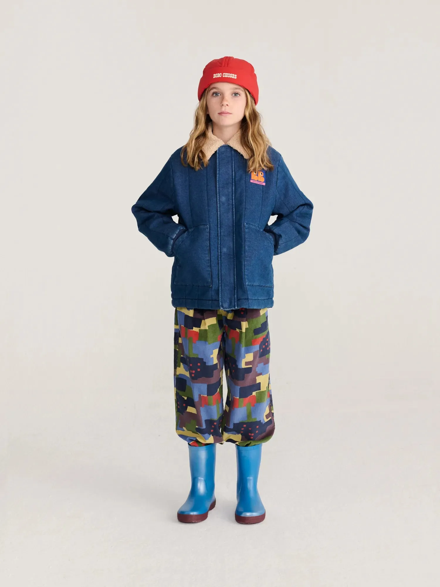 Bobo Choses Booo denimjakke 2-3 år mørkeblå