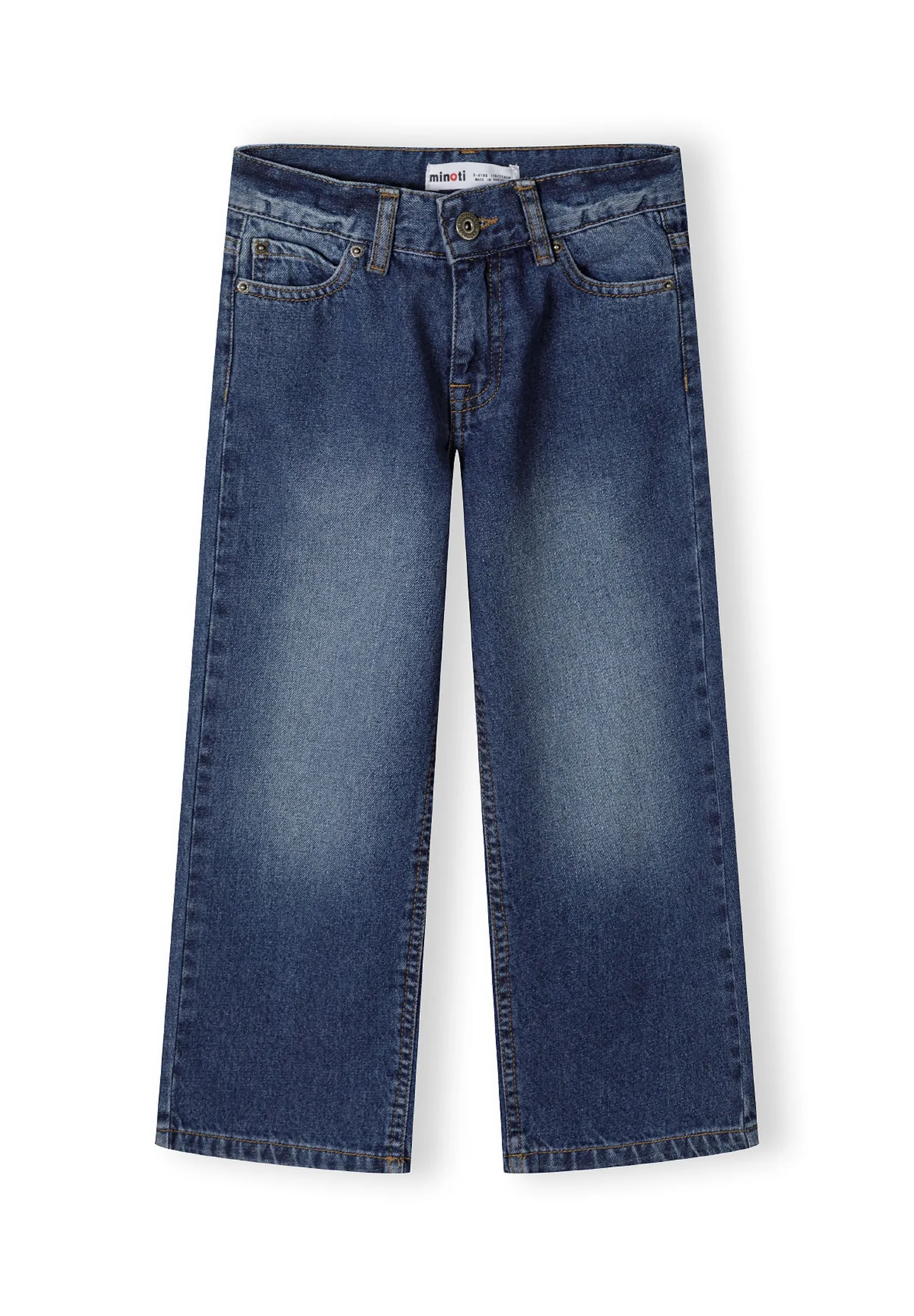 Minoti 43838 jeans til drenge mellemblå lige ben