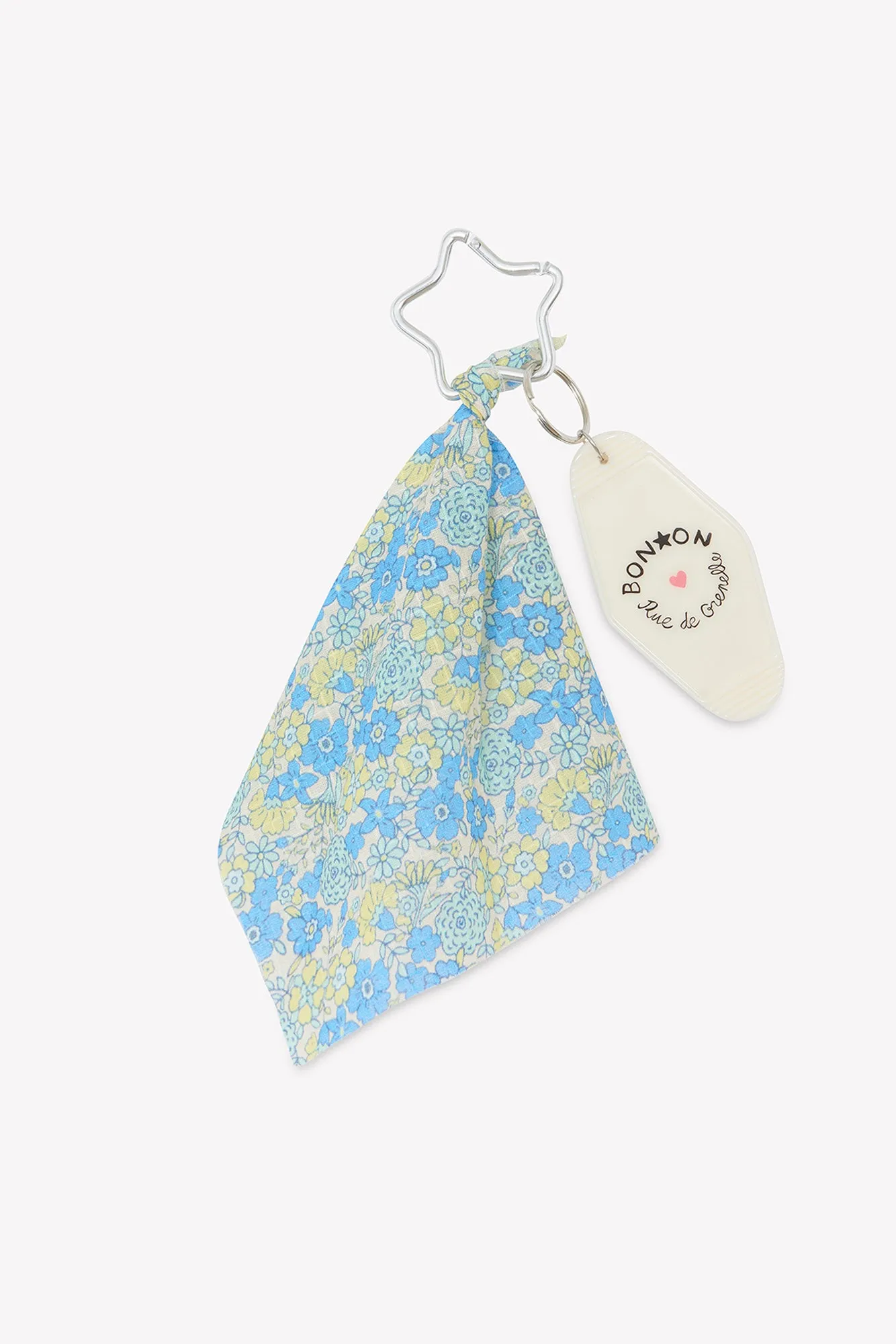 Bonton Fleur Vintage nøglering blå stjerne