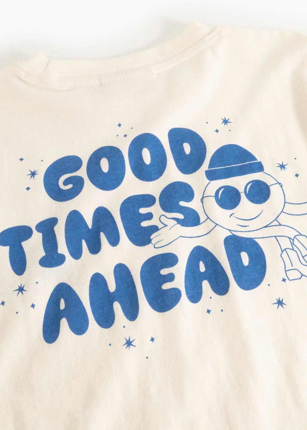 MarMar Ted LS bluse Good Times blå print