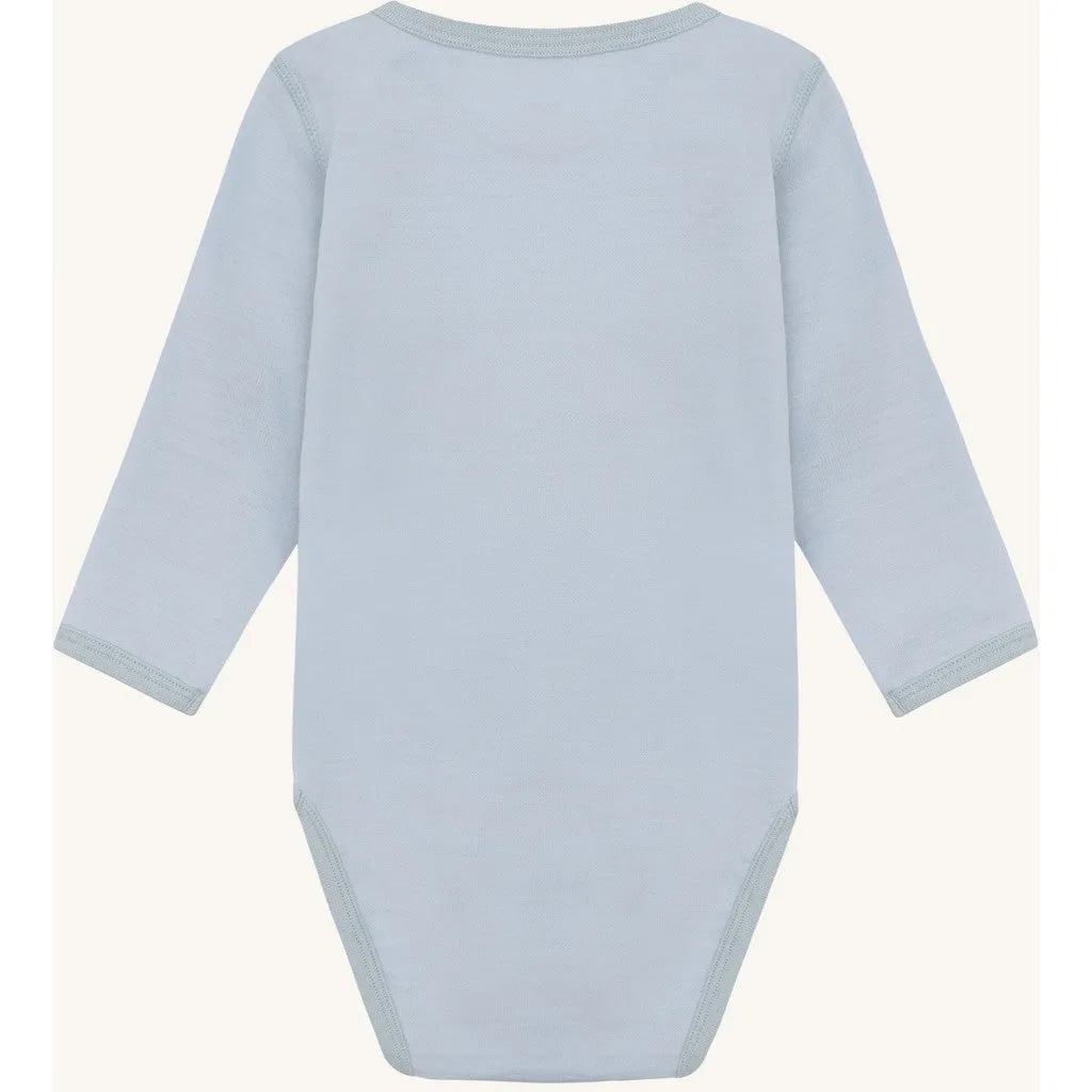 Hust & Claire HCBo Sheep bodystocking Baby Blue uld