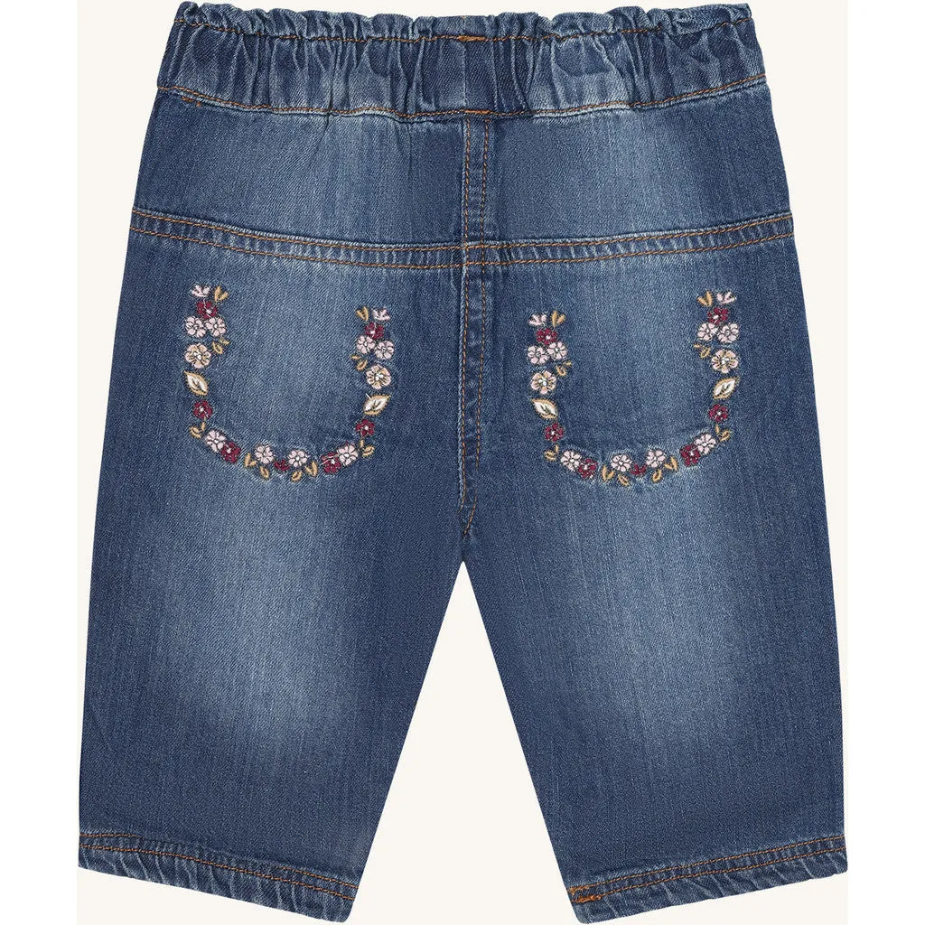 Hust & Claire HCTilde denimshorts Blue Denim bomuld