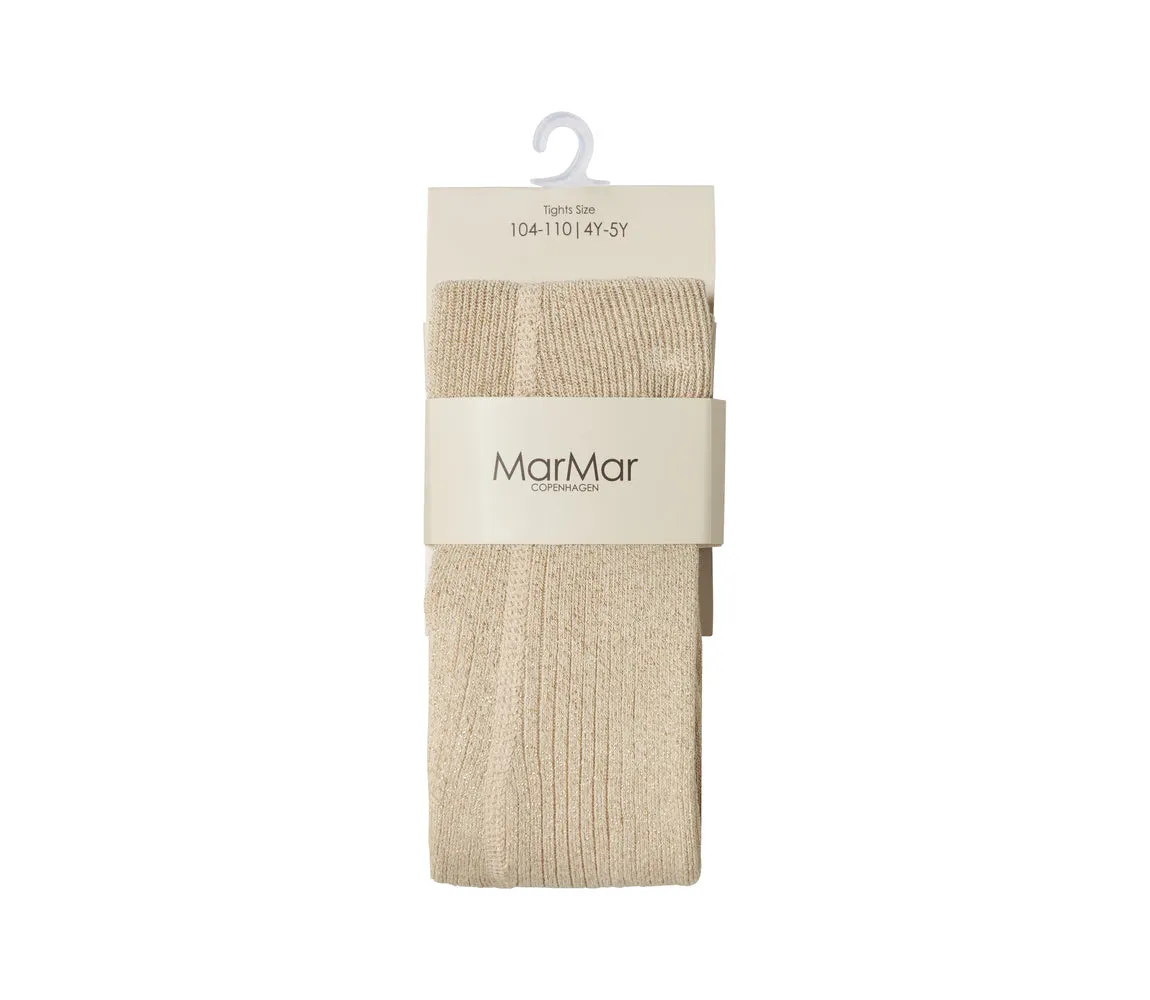 MarMar Tights Glitter strømpebukser Gold Glitter fest