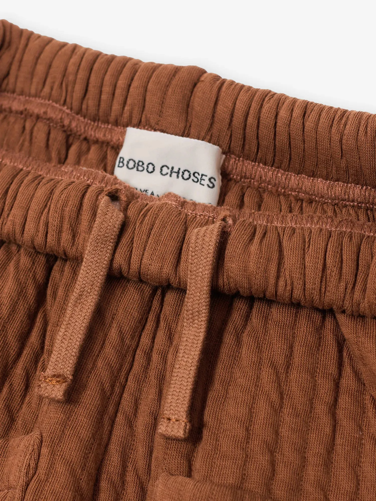 Bobo Choses All About Monsters joggingbukser brune quiltet