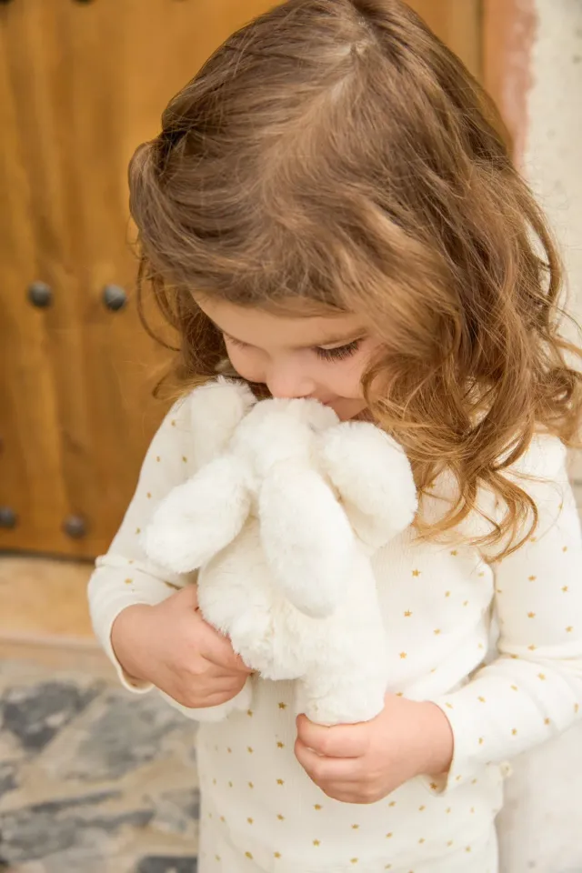 Bonton Ninon bamse hvid kanin