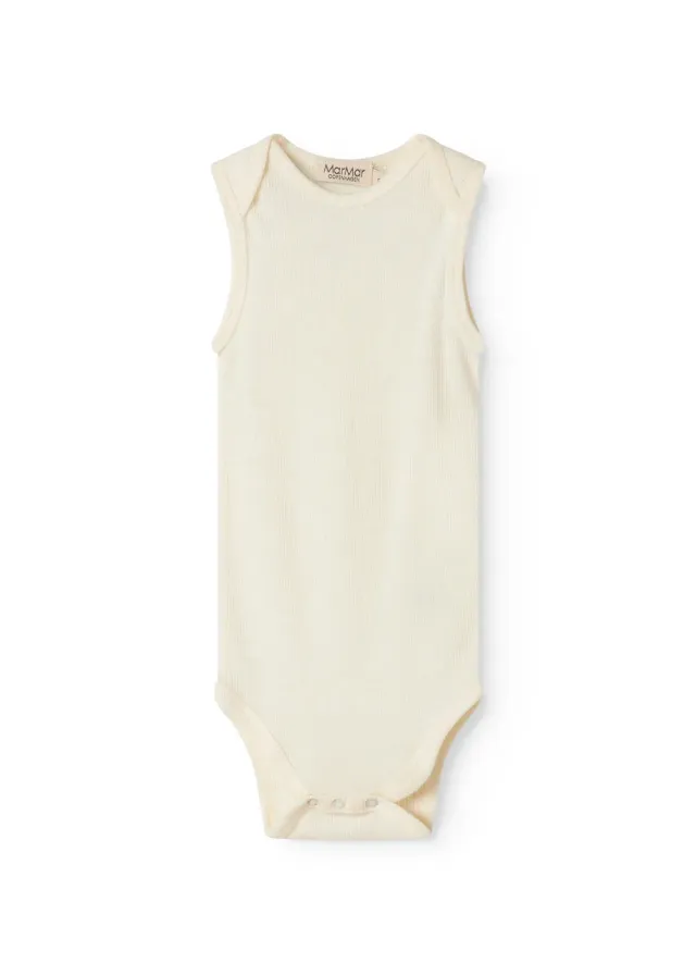 MarMar Bini bodystocking Natural uld rib