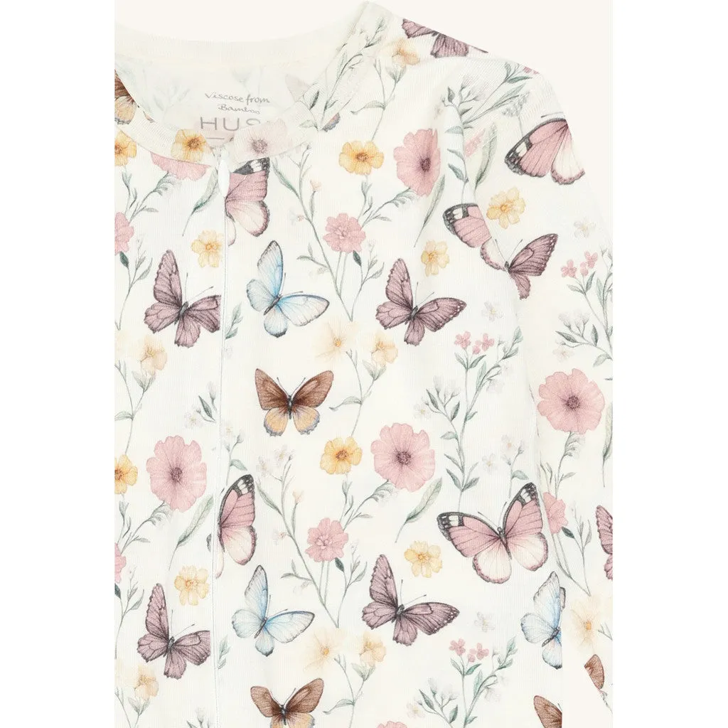 Hust & Claire Mulle Butterfly natdragt Ivory bambus
