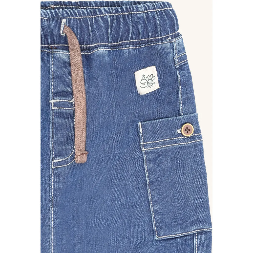 Hust & Claire HCJoe Sweat Denim jeans blue denim cargo
