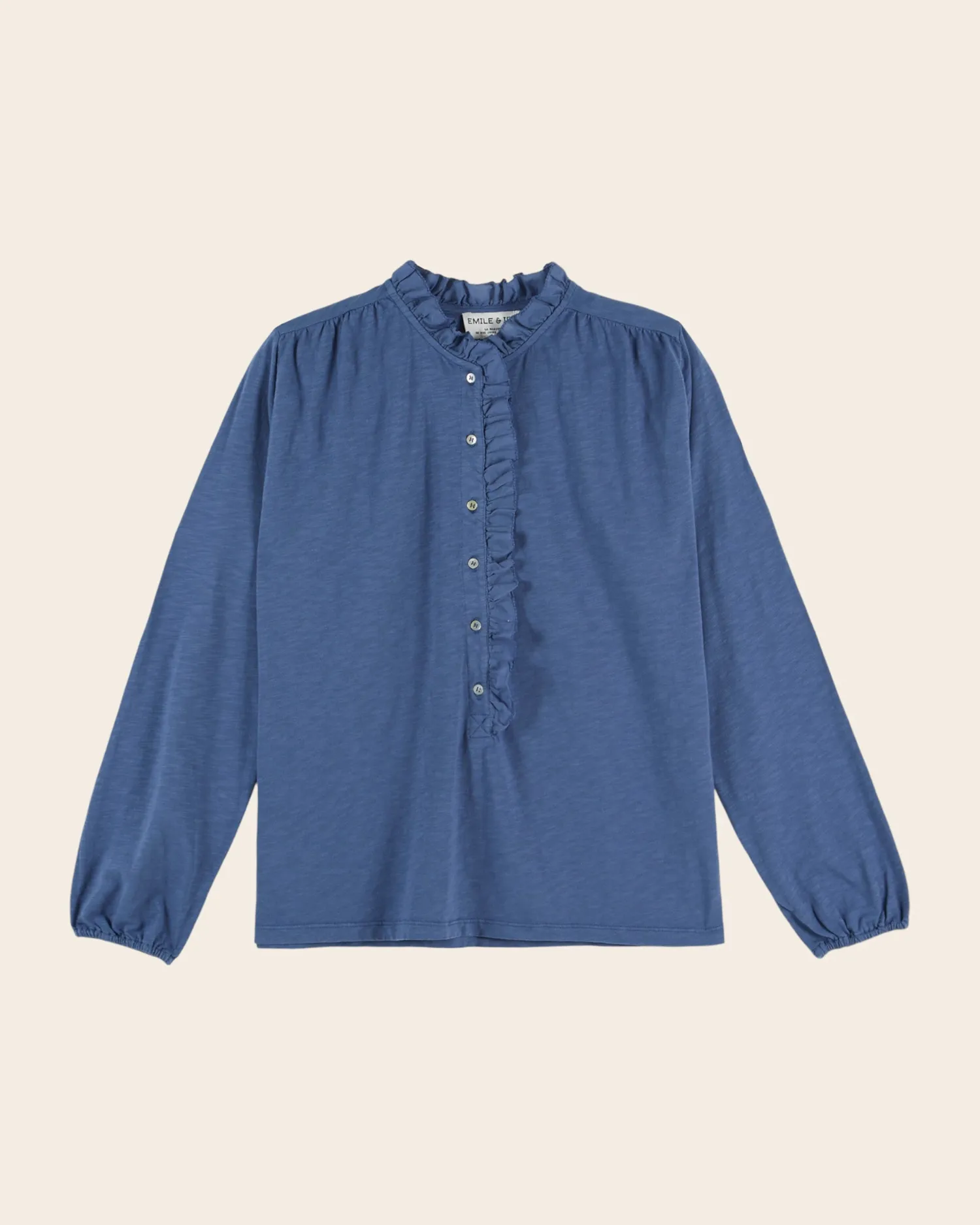Emile et Ida Esha t-shirt flæse blå