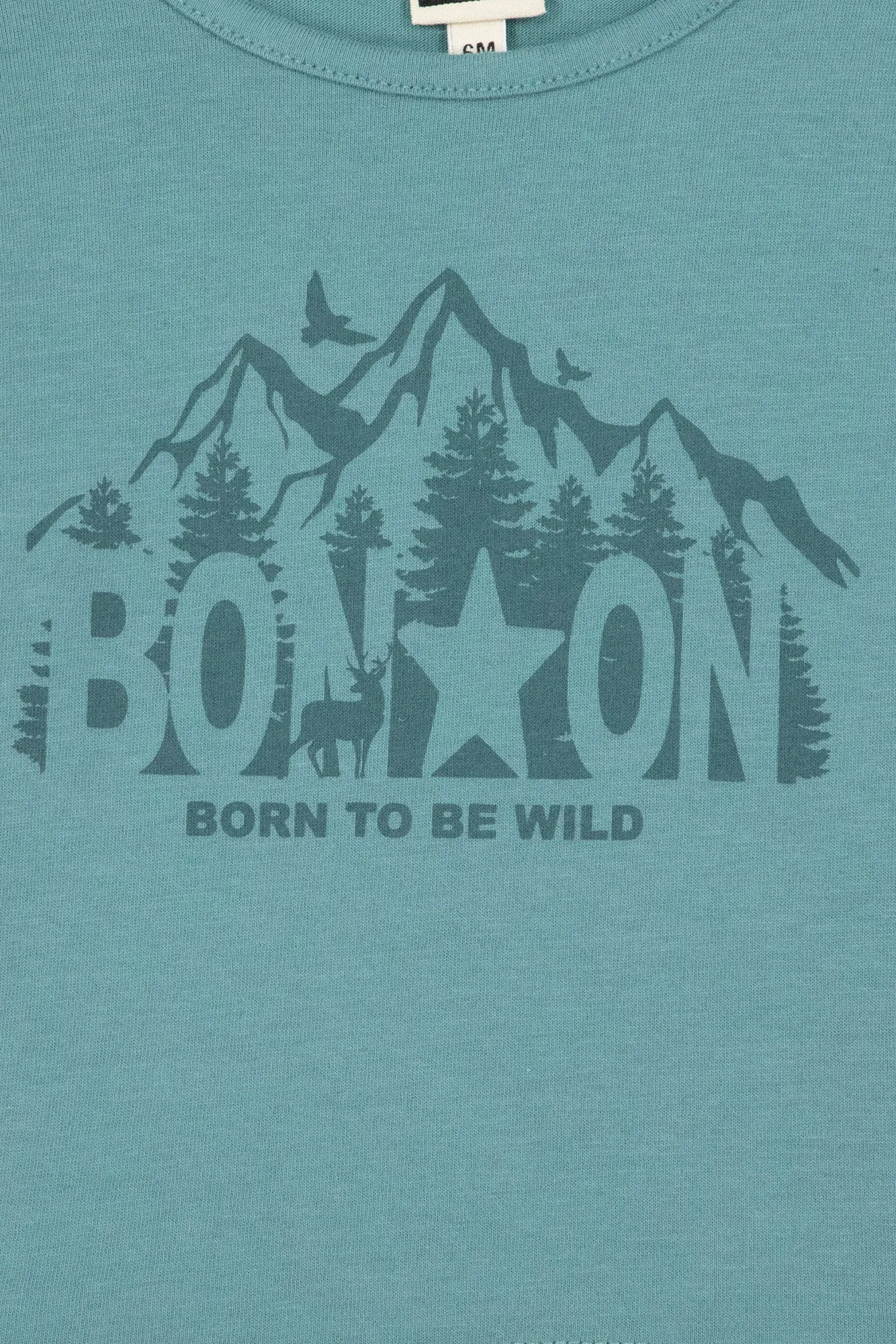 Bonton Taxo bluse Greeland grøn bomuld