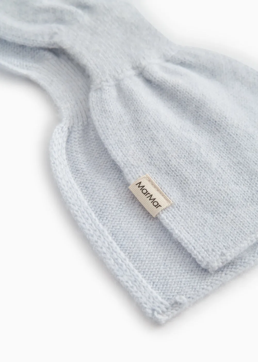 MarMar Aris Baby tørklæde Light Blue Mel. kashmir