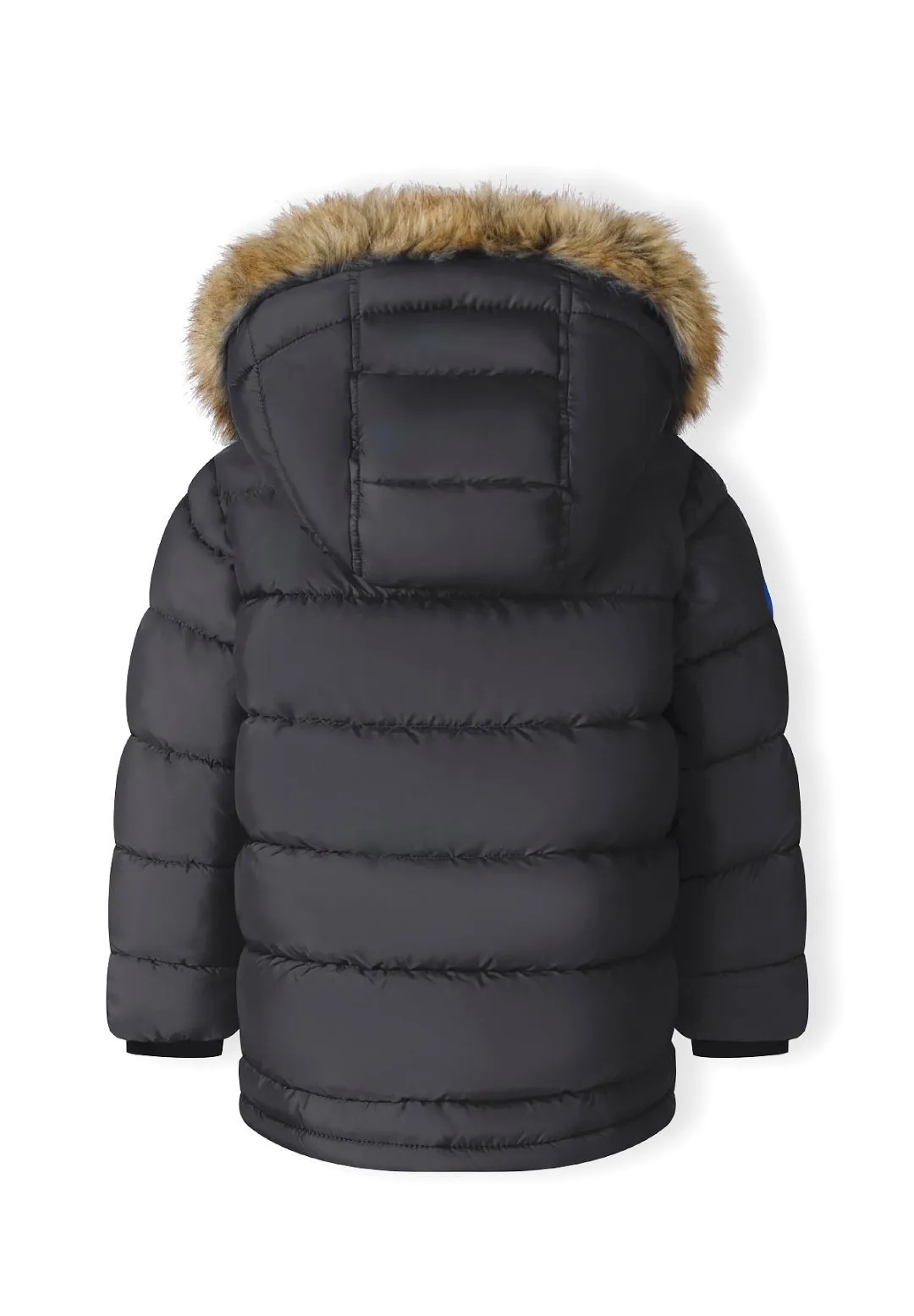 Minoti 45249 parka grå foret til drenge