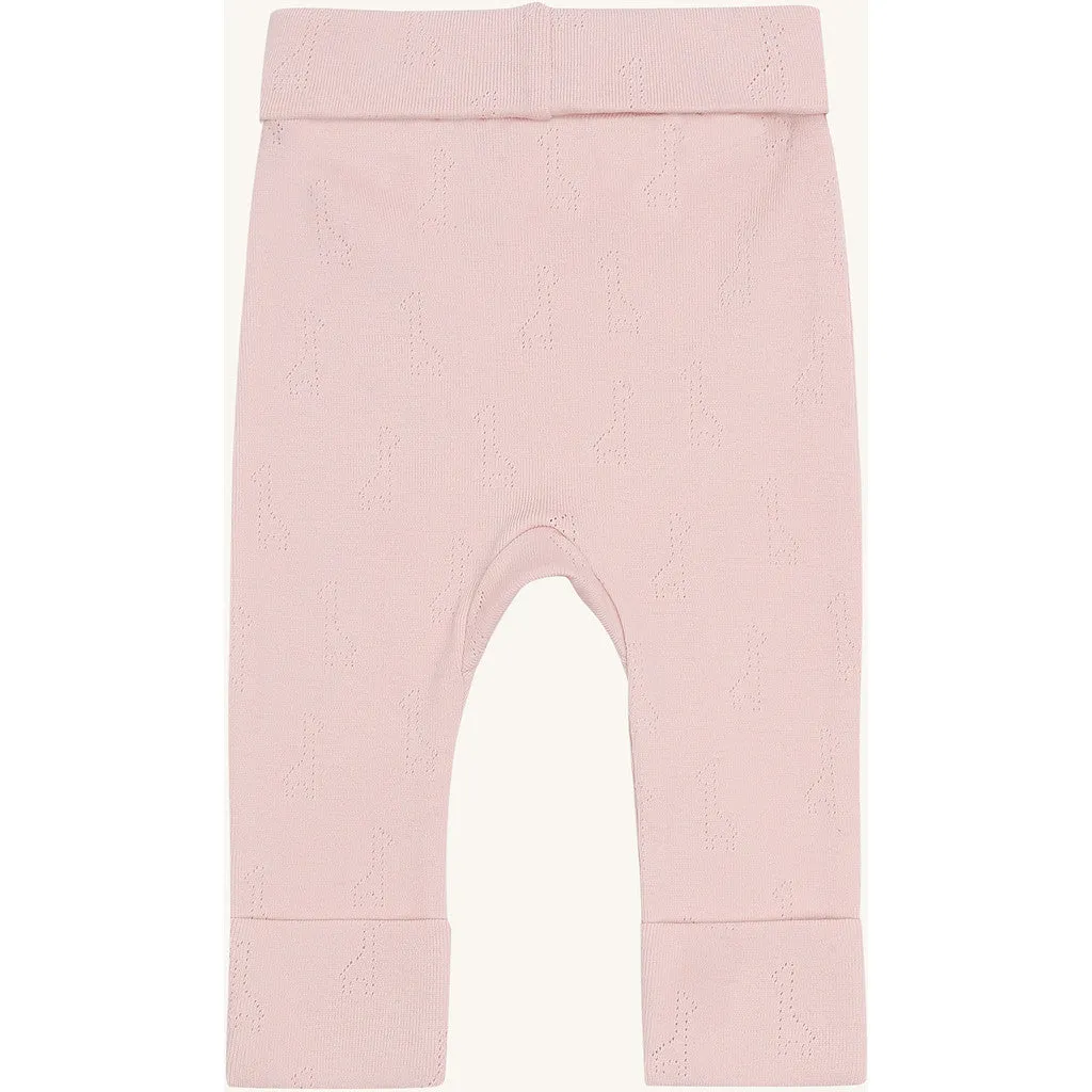 Hust & Claire HCLas leggings Peach Dust økologisk