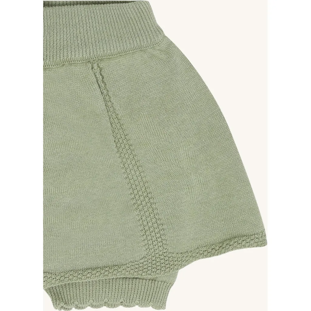Hust & Claire Holli Garden shorts Green Tea bomuld
