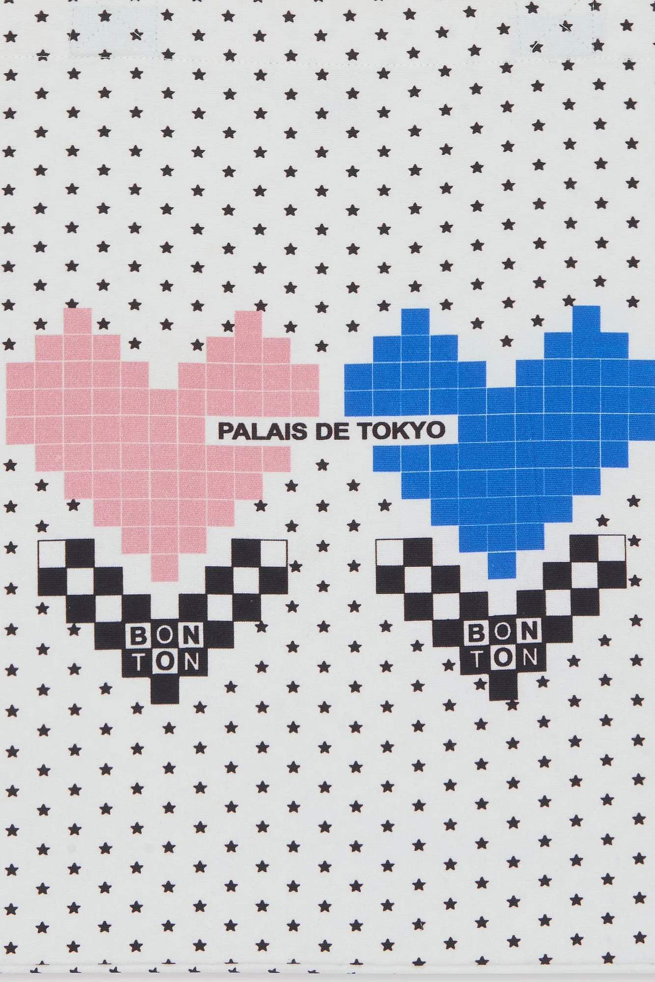 Bonton x Palais de Tokyo cabas mulepose bomuld