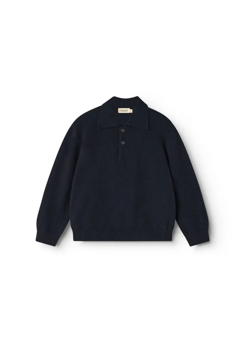 MarMar Teno Polo kashmir Indigo bluse