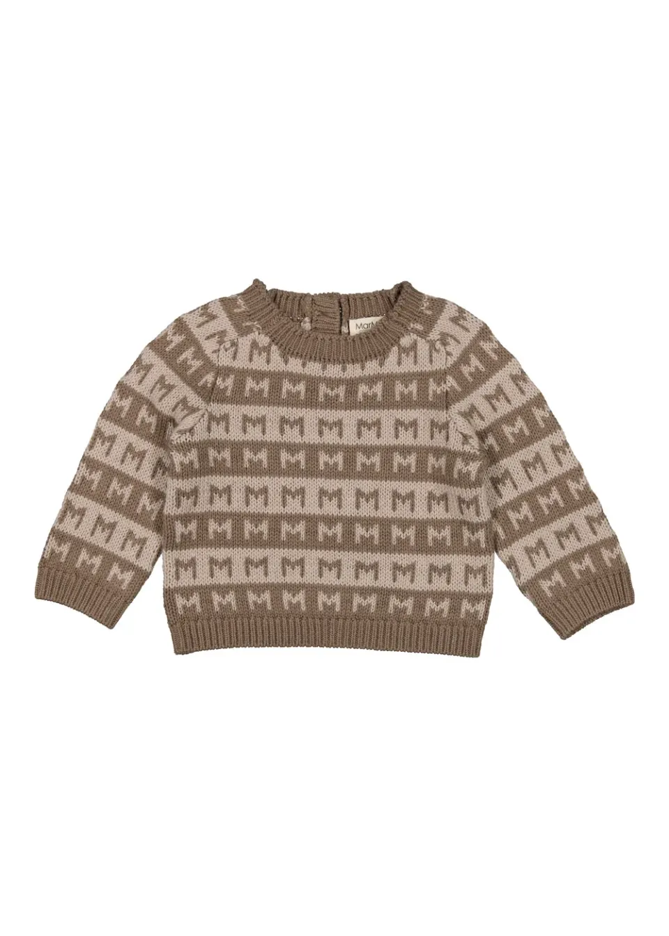 MarMar Copenhagen Talmi B strikbluse Terre Stripe mønsterstrik