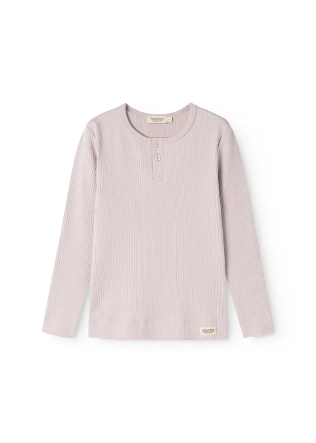 MarMar Tee LS t-shirt Cloud Gray langærmet