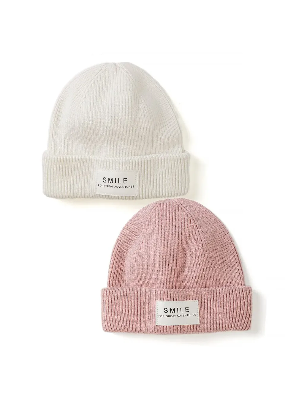 Minoti 45916 strikhue 2-pak pige rosa