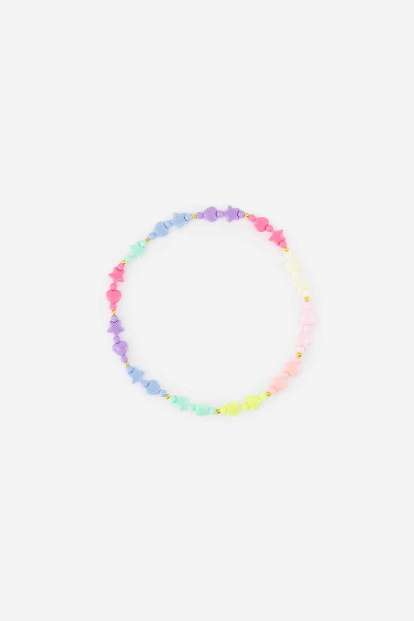 Bonton Fabulous halskæde multicolor hjerter