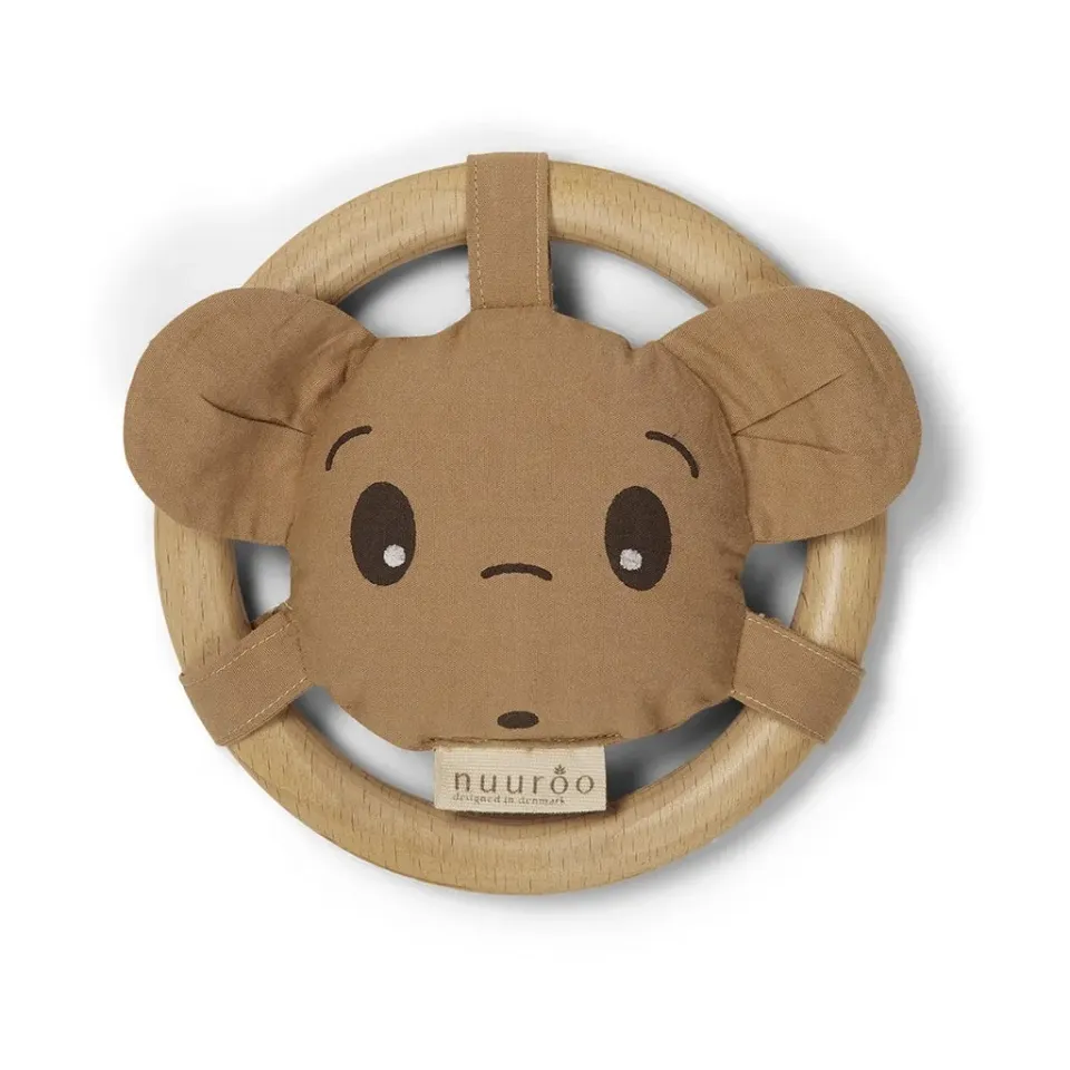 nuuroo Emilie rangle Light brown 13 cm økologisk