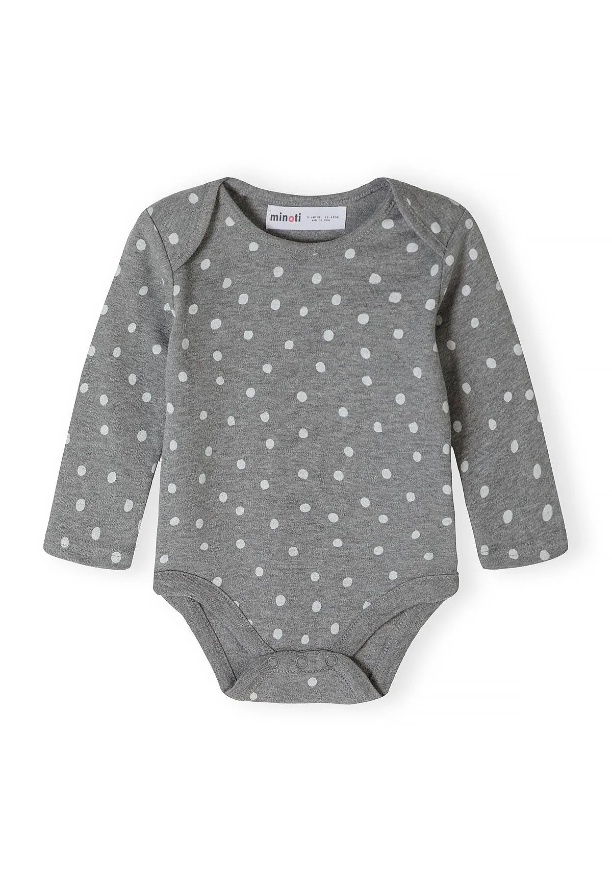 Minoti baby body 7-pak langærmet print
