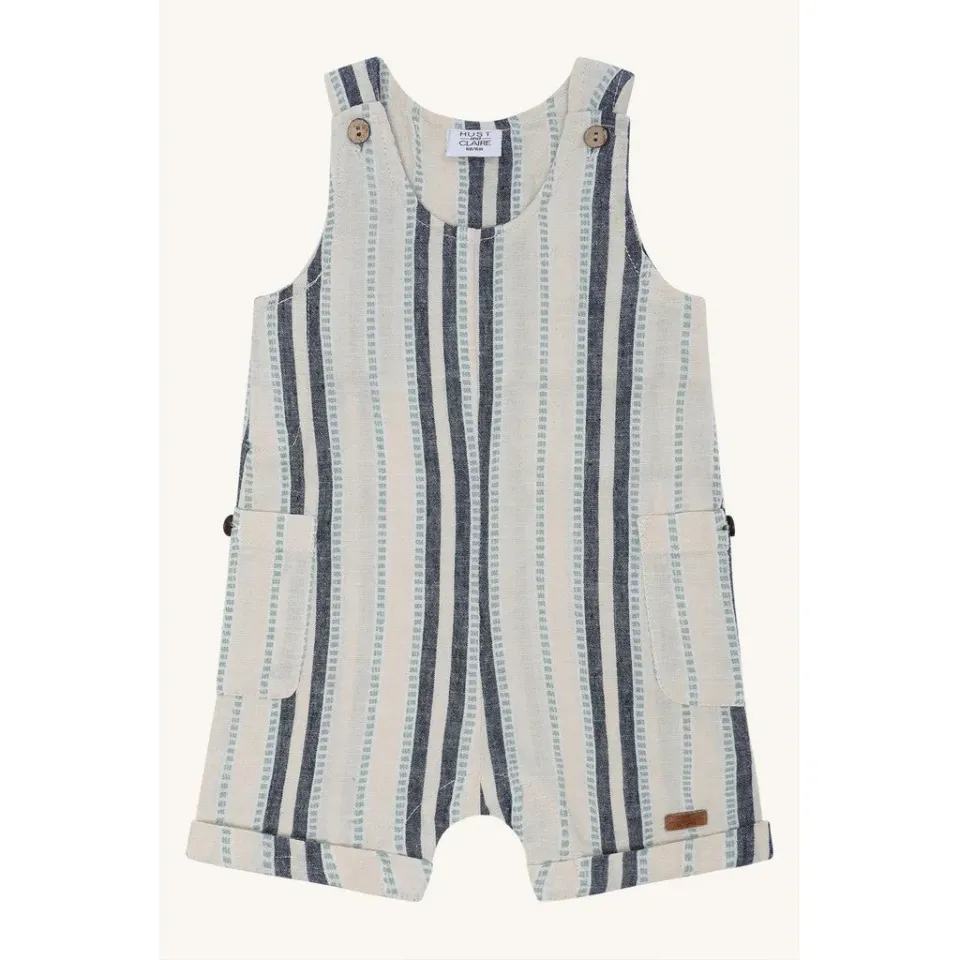 Hust & Claire Mik Holiday shorts Sandshell hørblanding