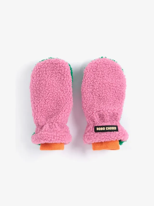 Bobo Choses Color Block luffer fuchsia genbrug
