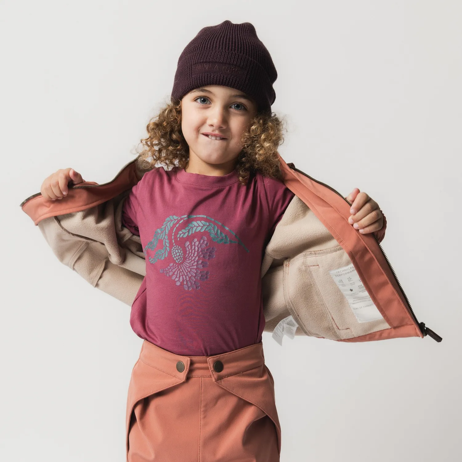 MINI A TURE Mataiano softshellbukser 12m/80cm fleece