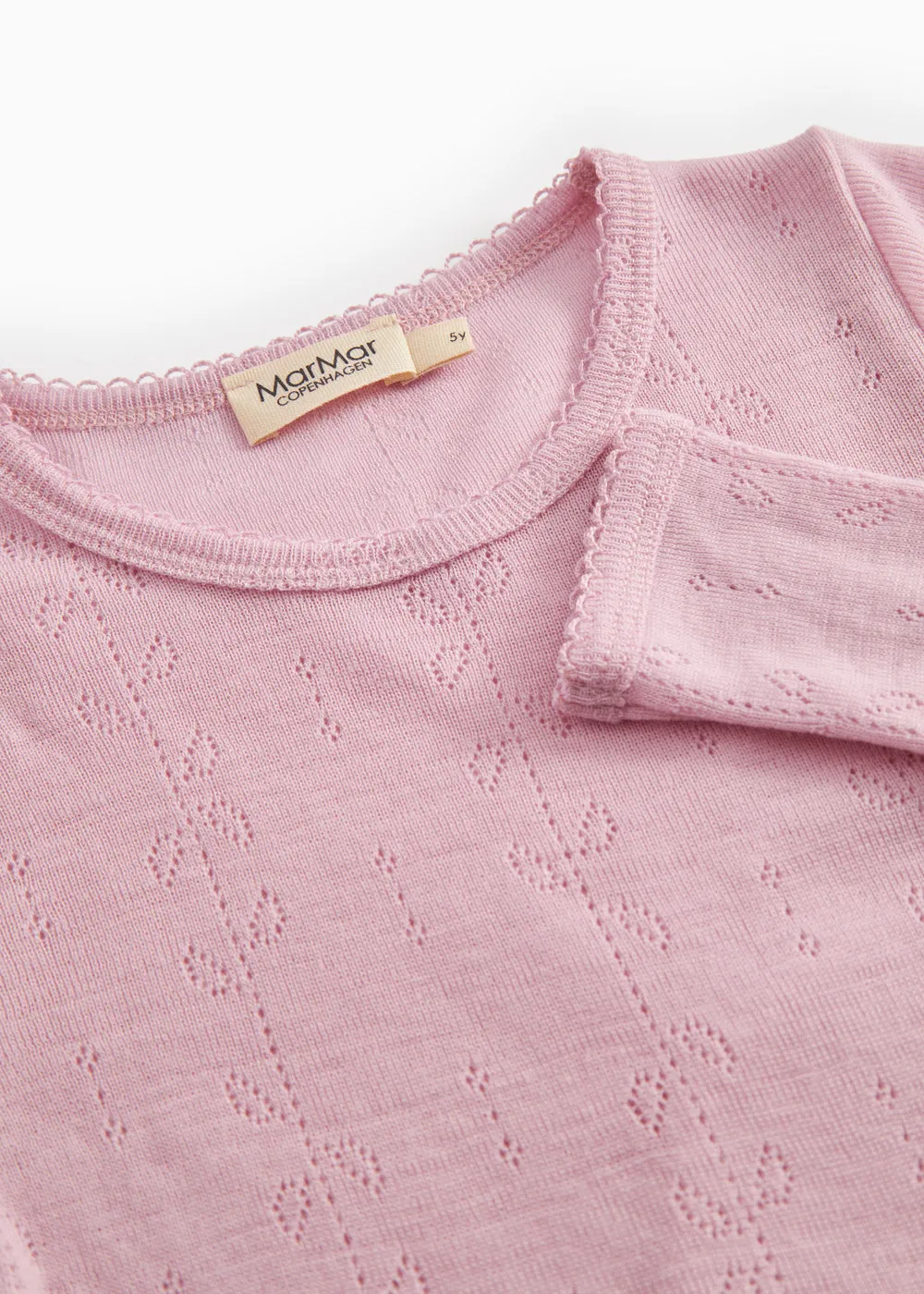 MarMar Copenhagen Tamra T-shirt Soft Berry merino