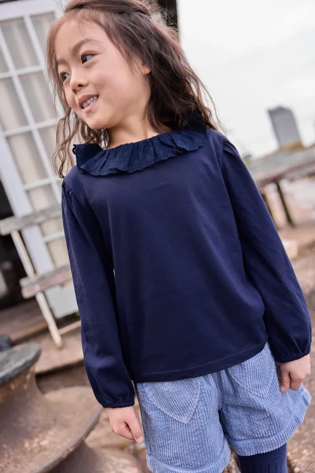 Bonton Piris T-shirt sailor blue bomuld