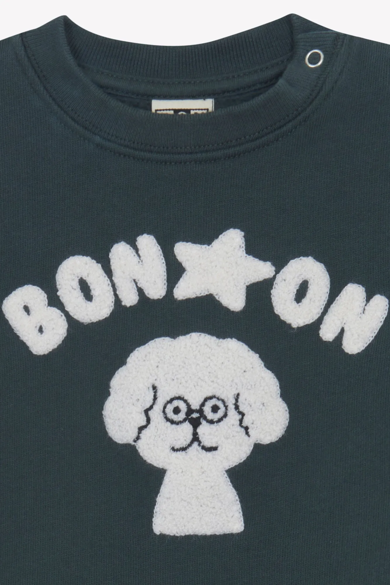Bonton Poodle babysæt grå sweat jogging