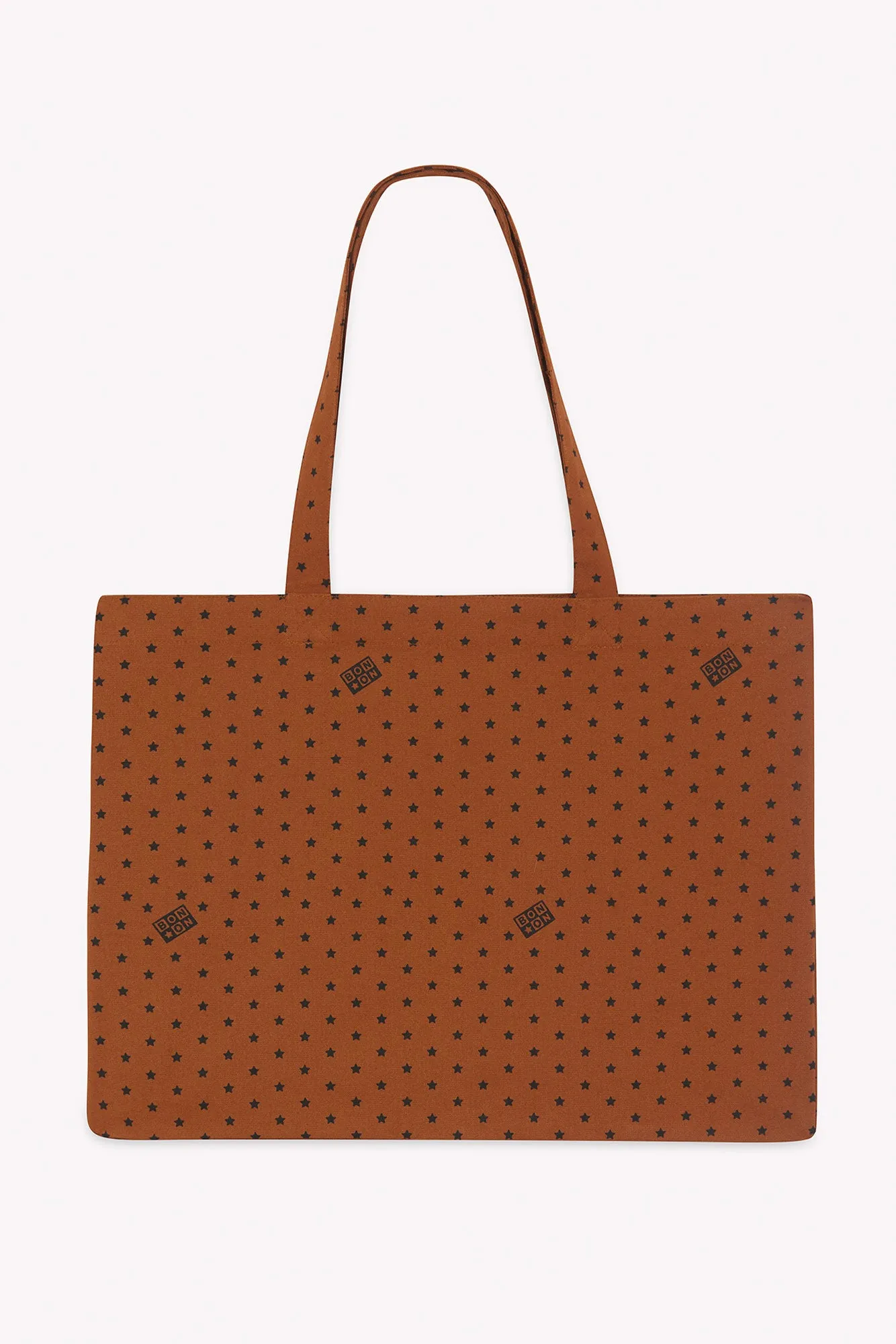 Bonton Beth mulepose brun bomuld 40x29 cm