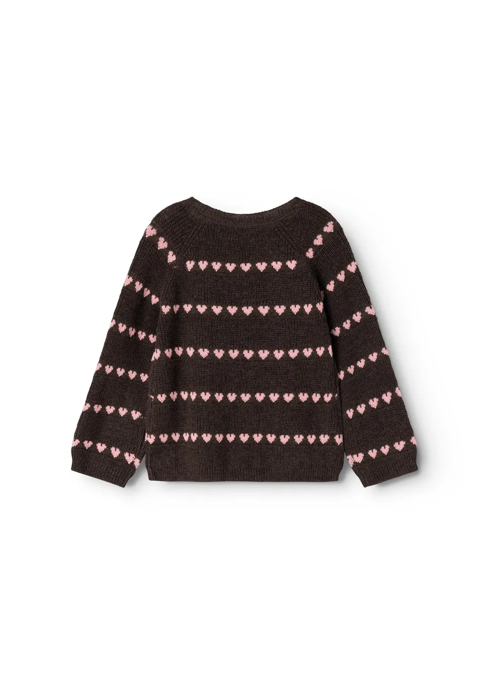 MarMar Torin strikbluse Rose Frosting Hearts hjerter