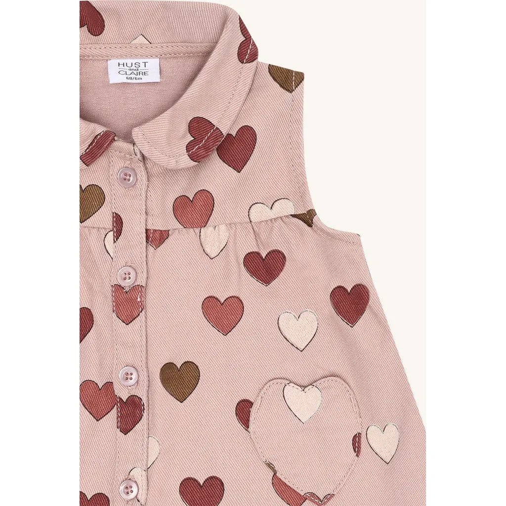 Hust & Claire Katinka kjole Adobe Rose bomuld