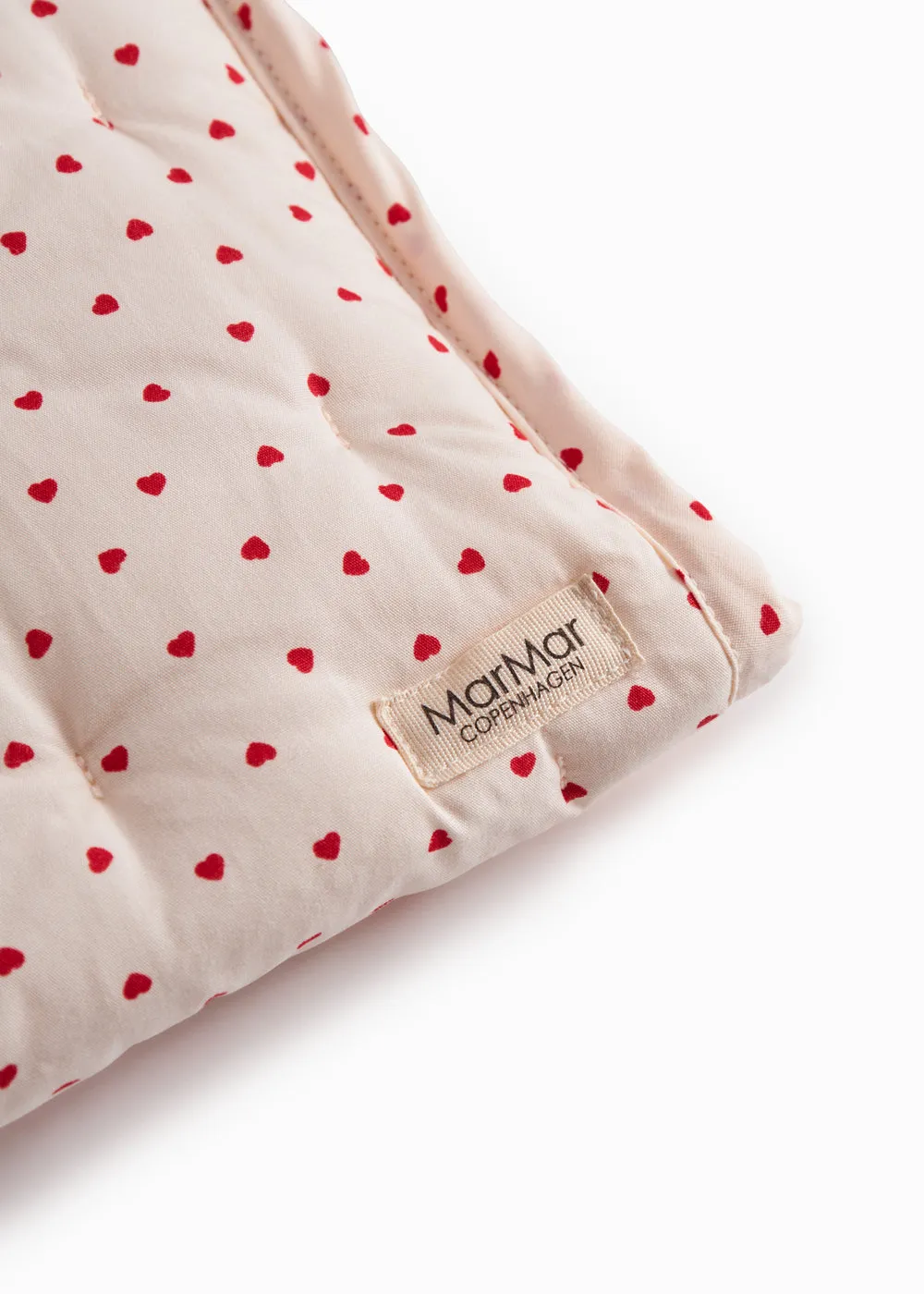MarMar Pusleunderlag Happy Hearts økologisk