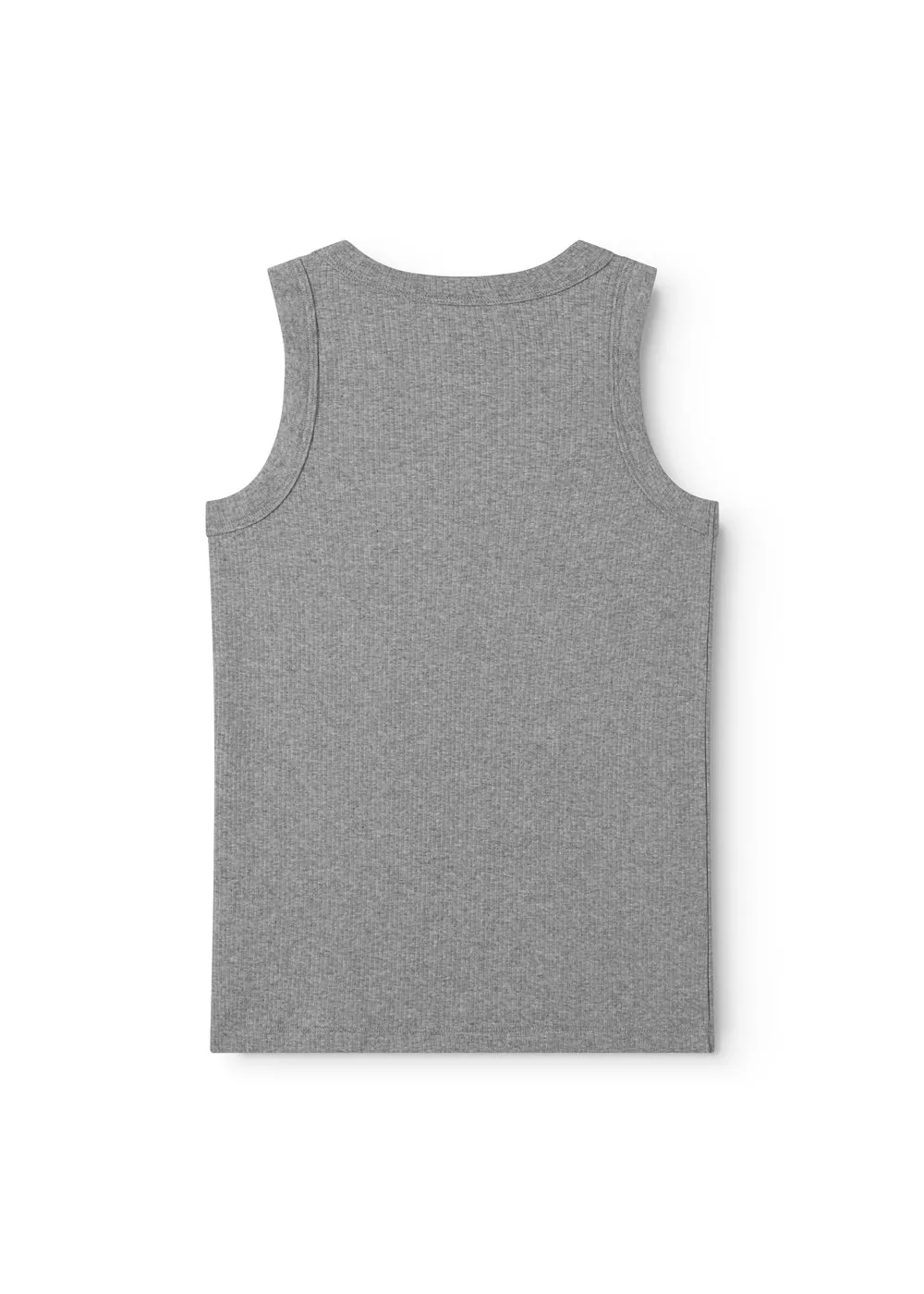 MarMar Tank W top Light Grey Melange modal