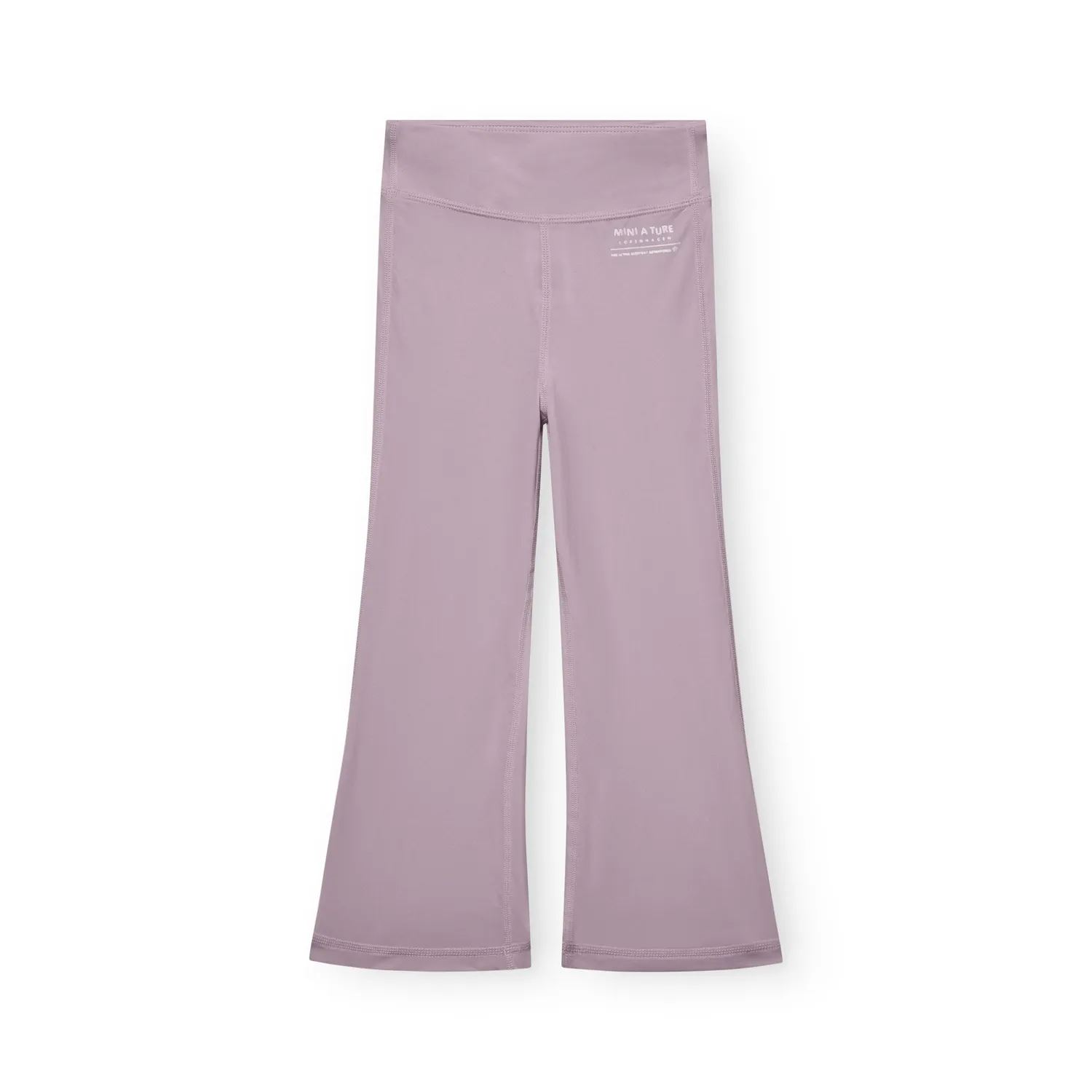 MINI A TURE Matmikka UV tights Gull Purple bootcut