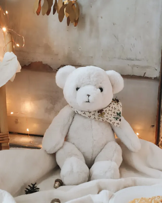 Emile et Ida Emile bamse ecru 22 cm