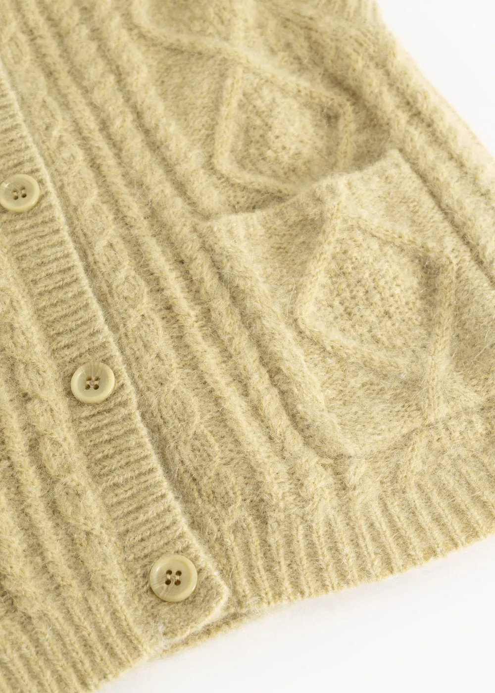 MarMar Copenhagen Taju strikvest Harvest Melange kabelstrik