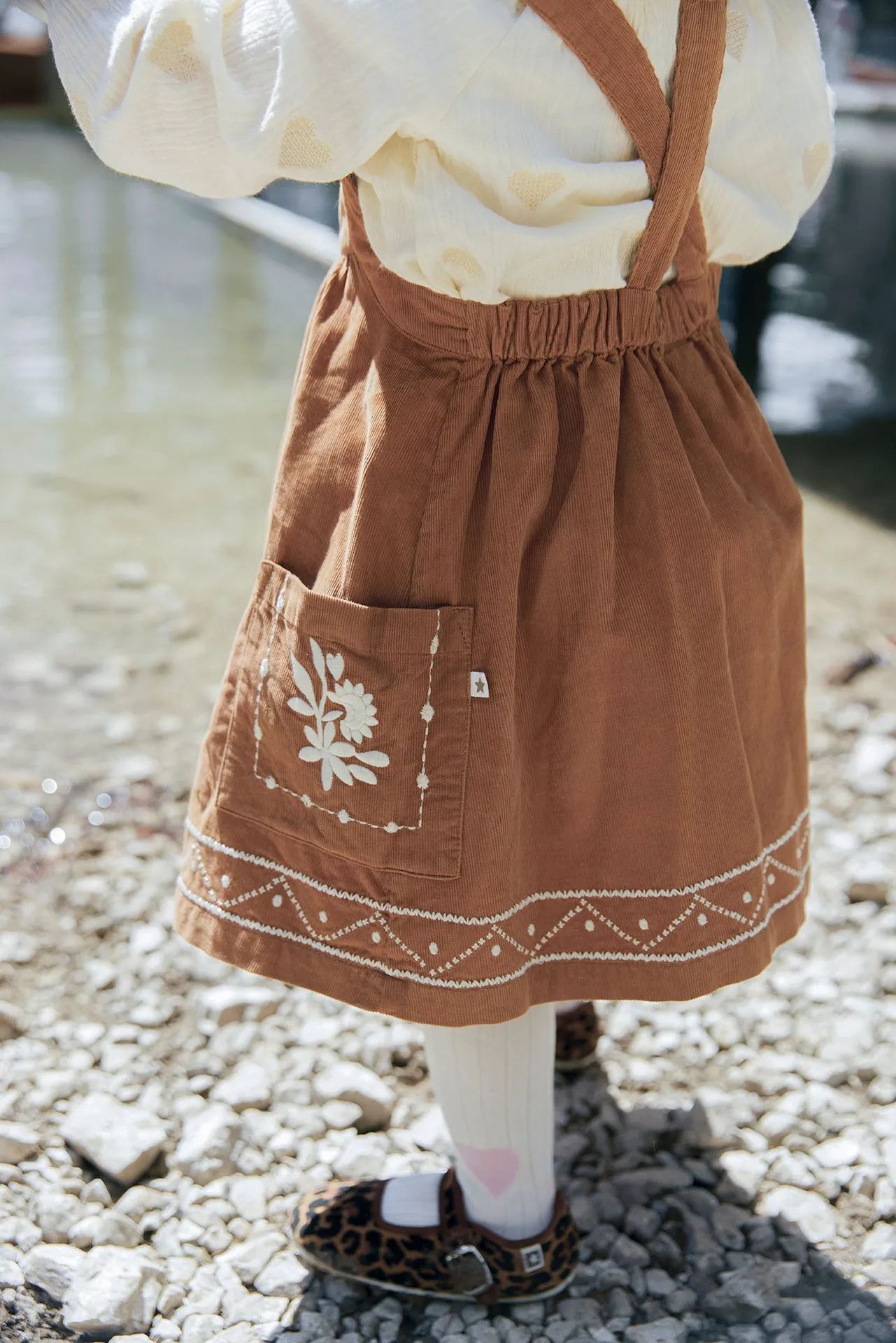 Bonton Madeleine kjole nutcracker fløjl