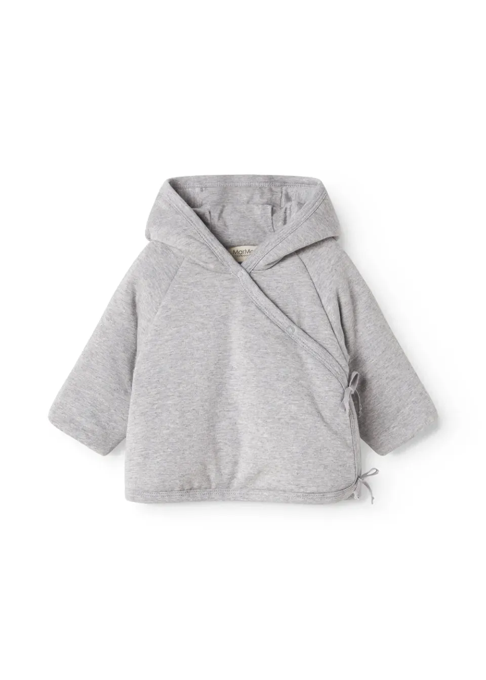 MarMar Copenhagen Jules babyjakke Light Grey Melange vatteret
