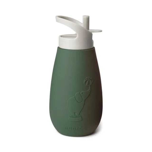 nuuroo Pax drikkeflaske Dusty green 350 ml silikone