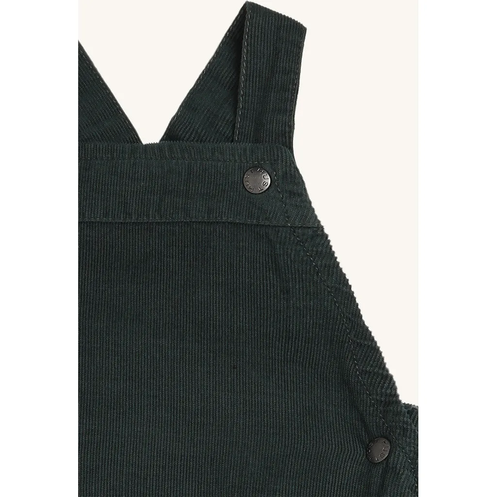 Hust & Claire HCMaks Corduroy smækbukser Balsam Green
