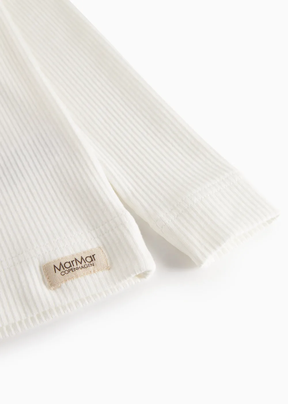 MarMar Tee LS t-shirt Gentle White modal