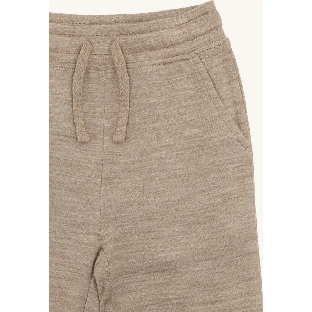 Hust & Claire HCGalon joggingbukser Biscuit uld bambus