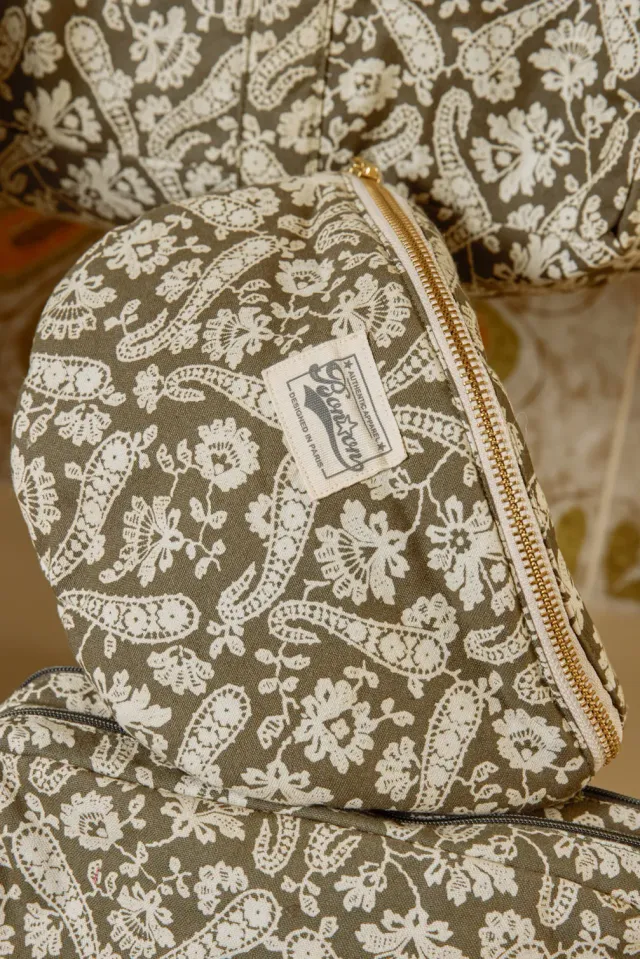 Bonton Bandana bæltetaske grøn bomuld TU