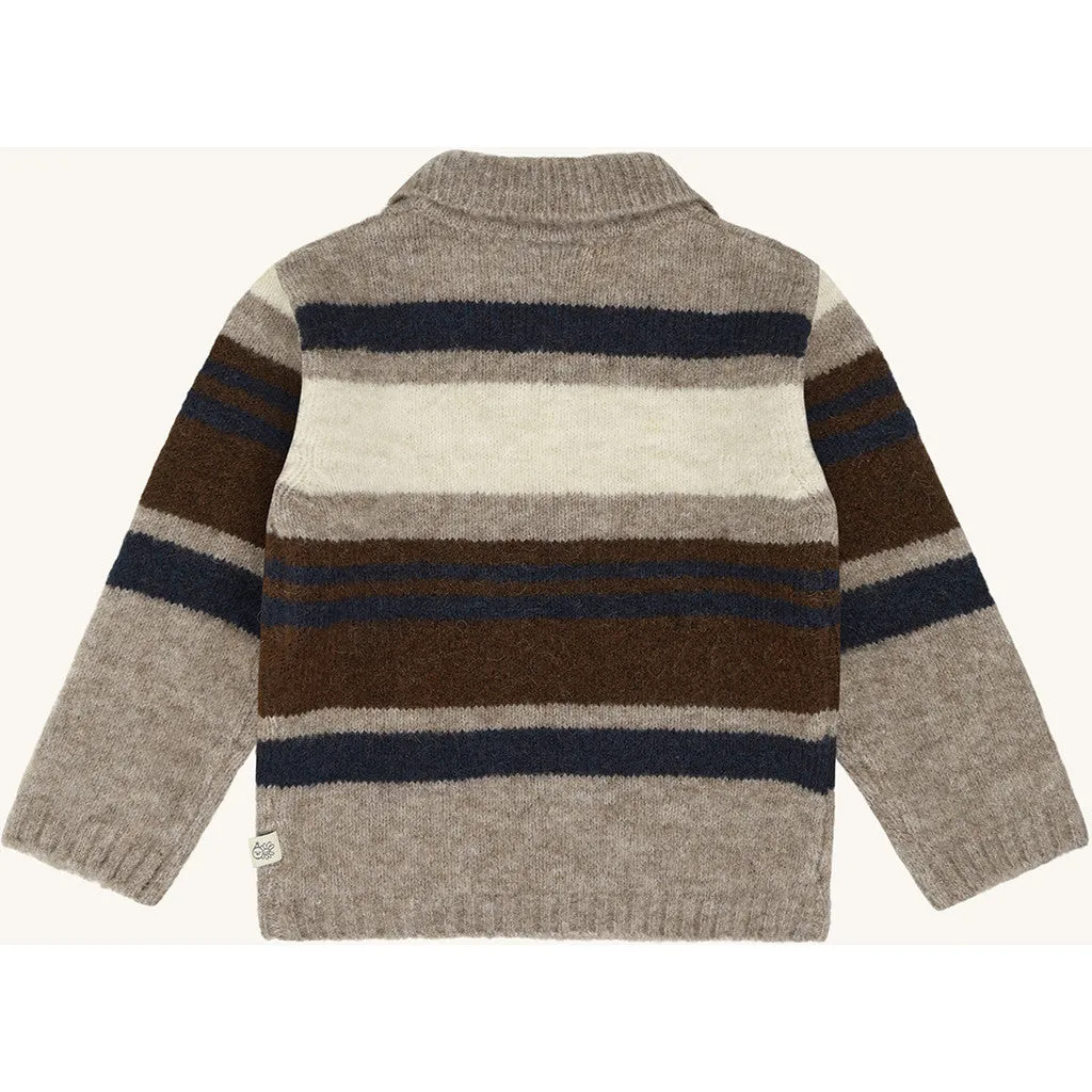 Hust & Claire Pelle Polo pullover Kangaroo Melange uld