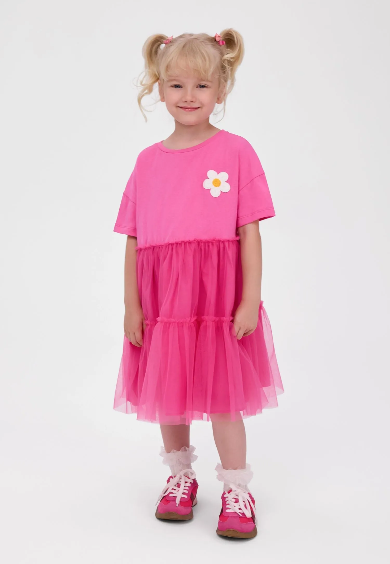 Minoti 44630 tylkjole pink jersey